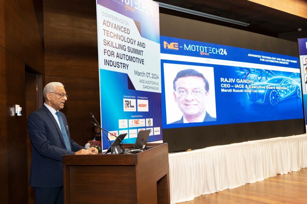 Keynote Address by Conference Chairman Mr. Rajiv Gandhi, CEO iACE & Executive Board Member, Maruti Suzuki India Limited.