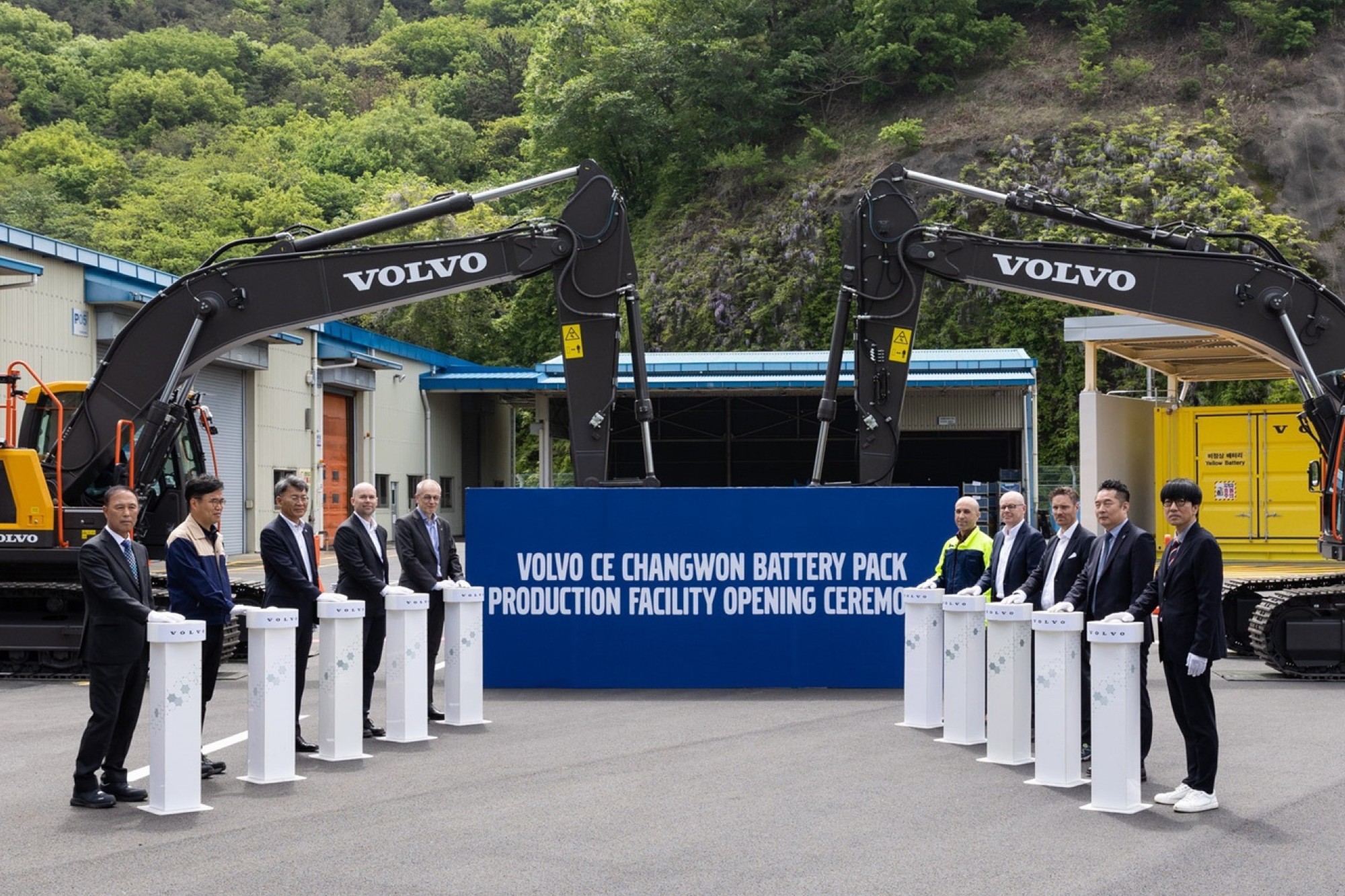 Volvo CE Korea invests in a battery factory for sustainable construction