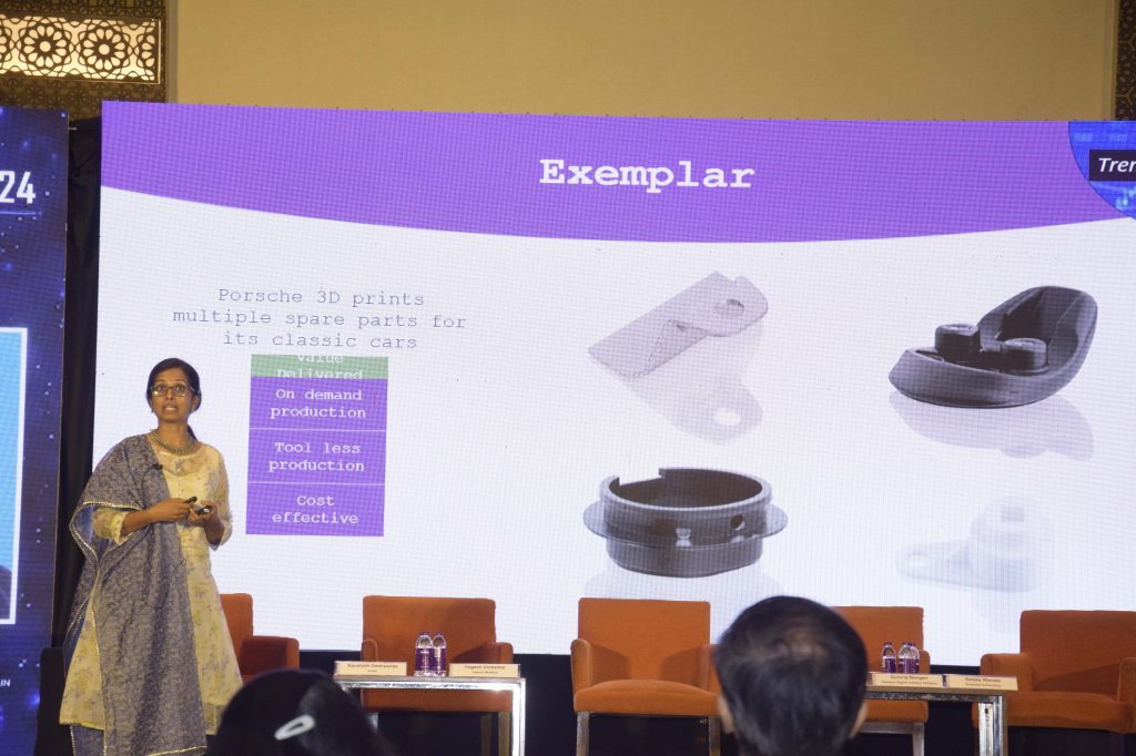 Technology Submission on Trends & Future of 3D Printing in Automotive Manufacturing by Ms. Akshatha Dayananda, Addwize Leader & Manager, Wipro 3D.