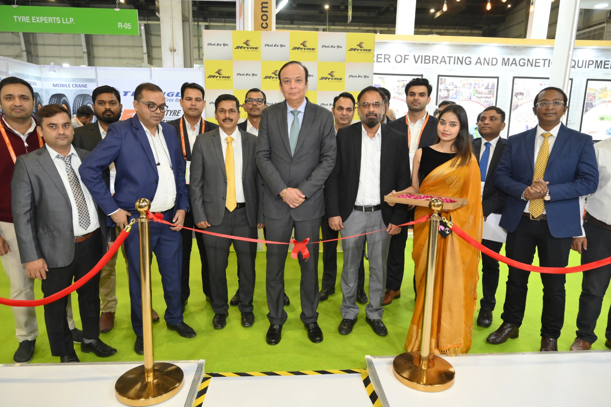 JK Tyre launches advanced OTR Tyres for mining equipment at Bauma Conexpo 2024