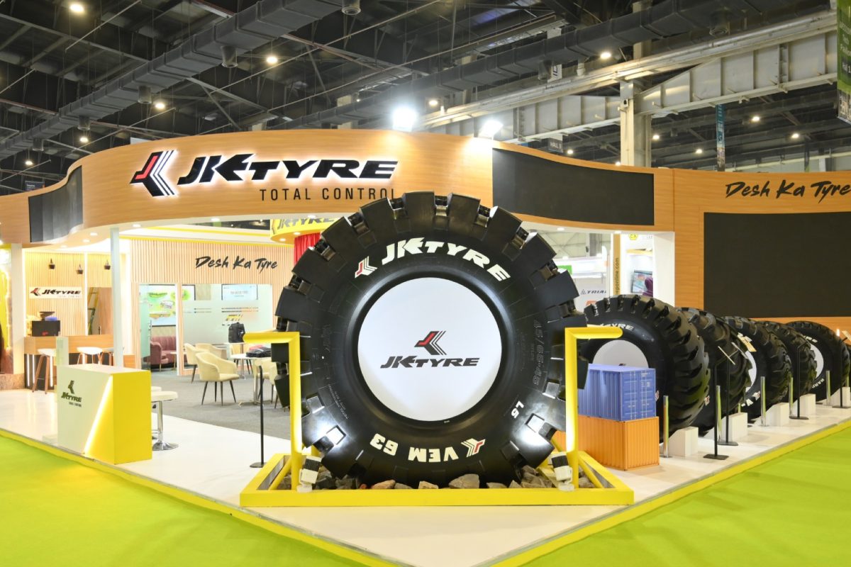 JK Tyre launches advanced OTR Tyres for mining equipment at Bauma Conexpo 2024